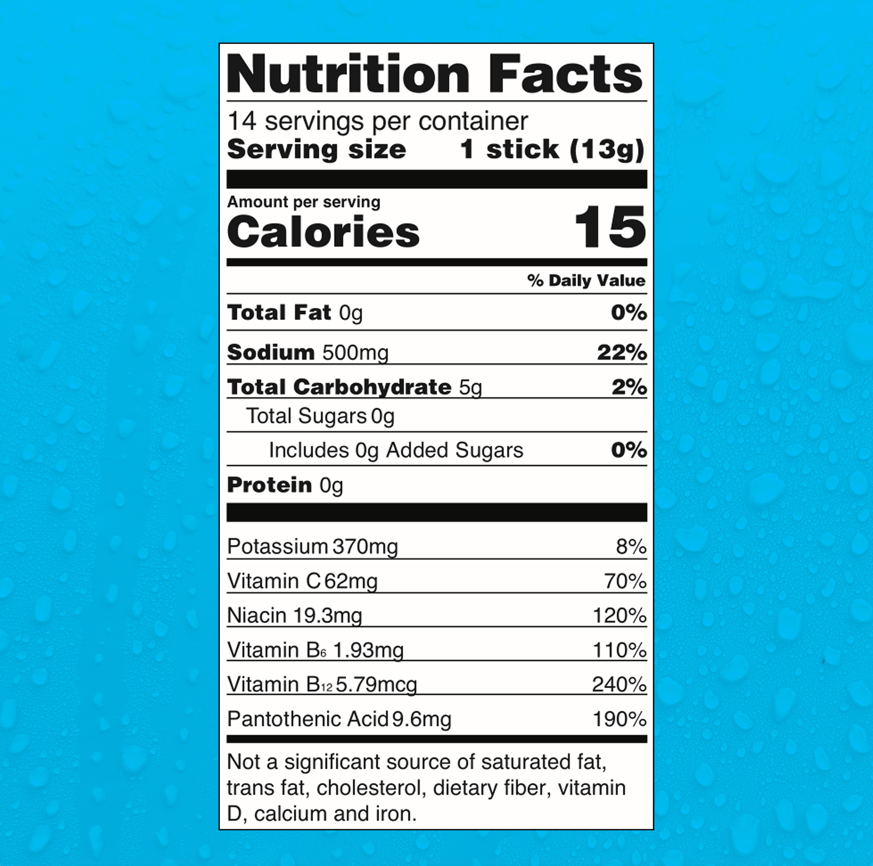 Zero Sugar Splash Pack - Active Bright Set Pack
