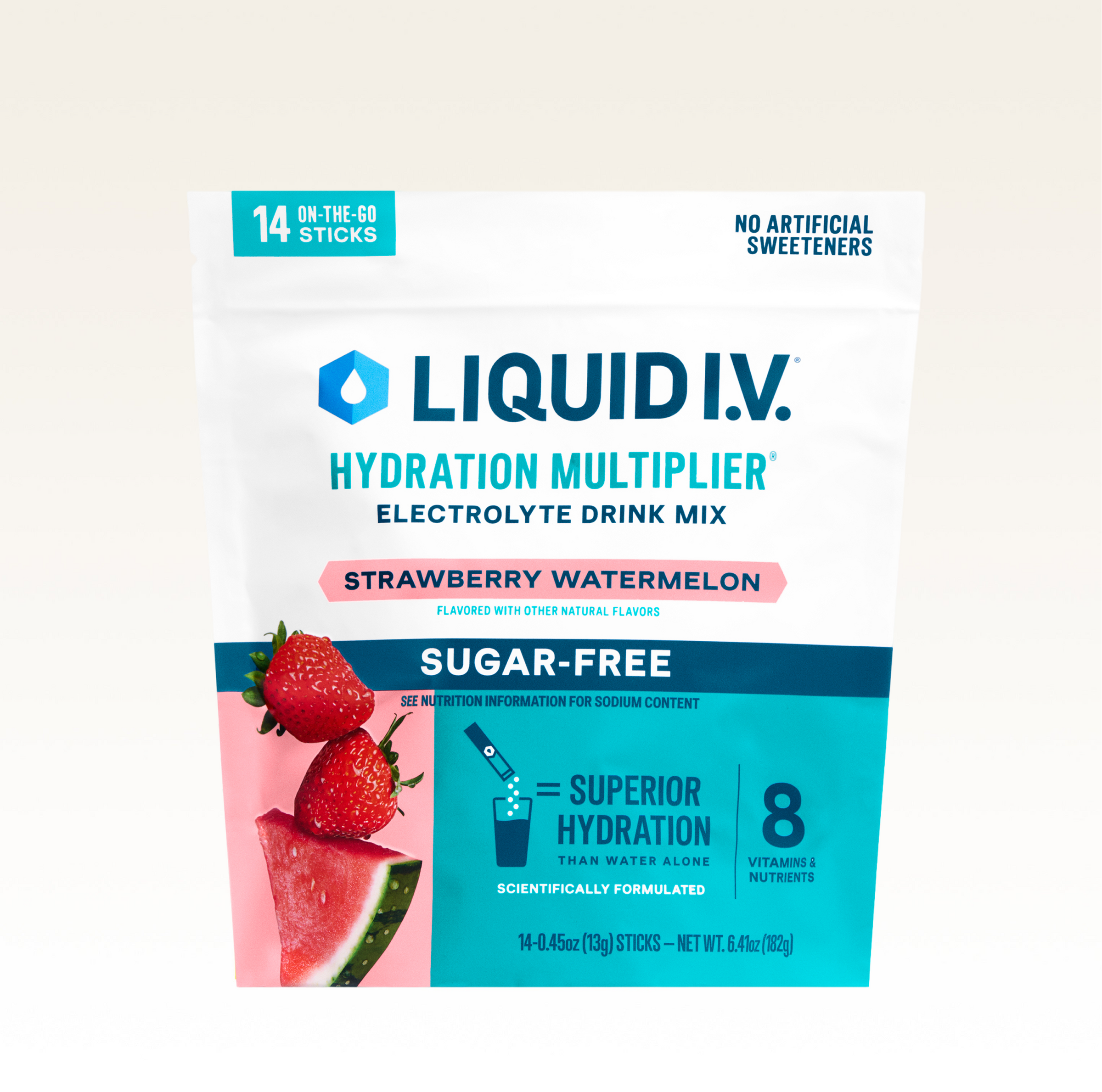 Strawberry Watermelon Hydration Multiplier® Sugar-Free - Essential Daily Ready Sip