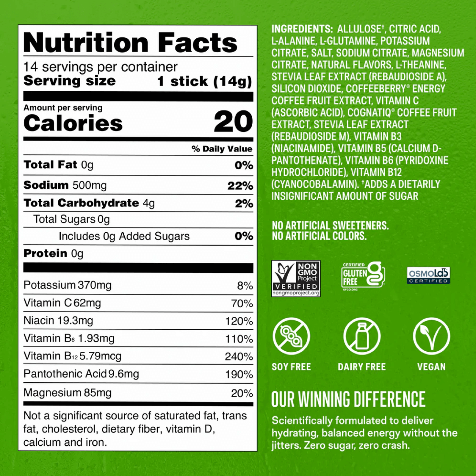 Sugar-Free Energy Fruity Bundle - Daily Bright Pack