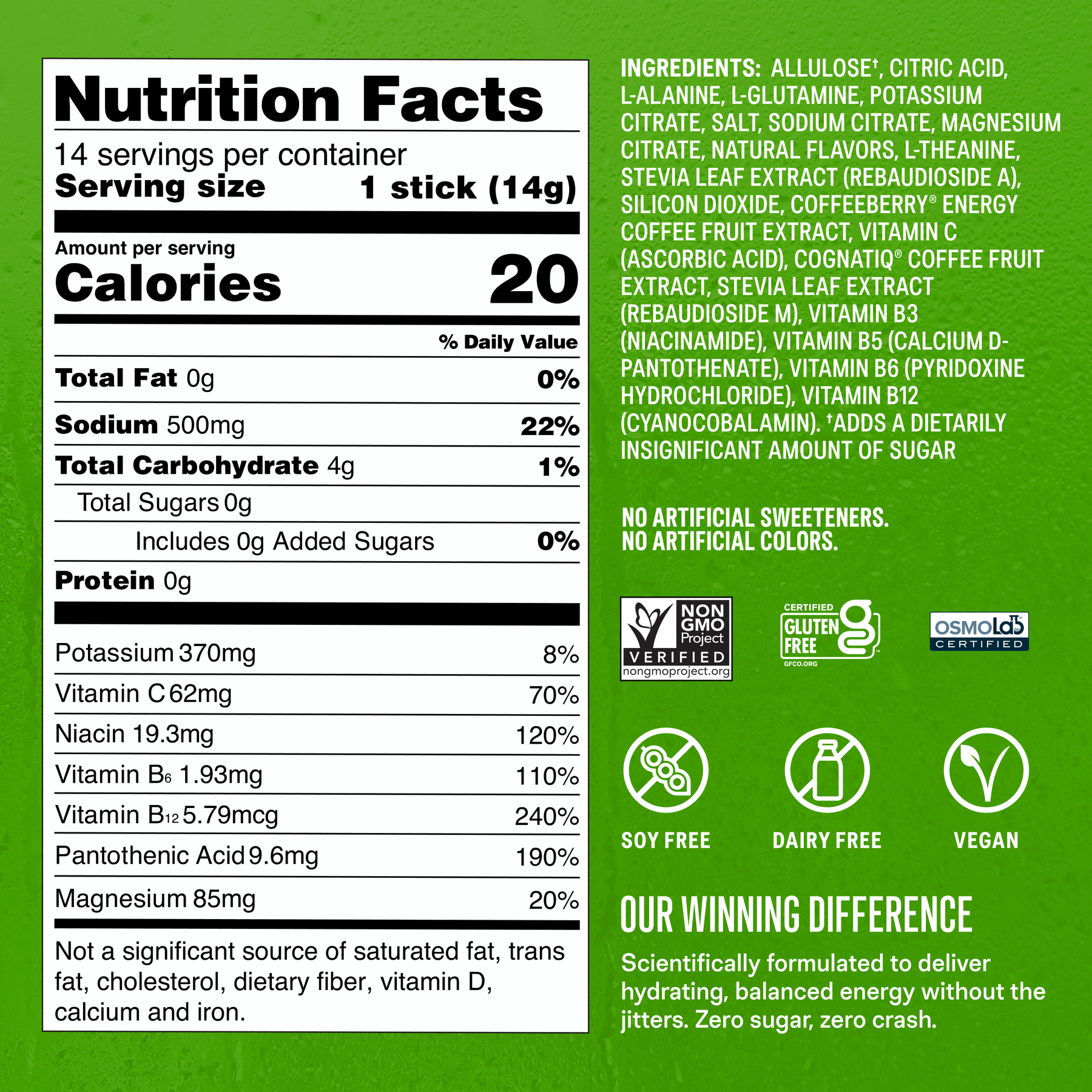Sugar-Free Energy Fruity Bundle - Daily Bright Pack